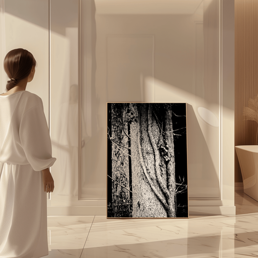 EMBRACE | Framed Fine Art Canvas Print