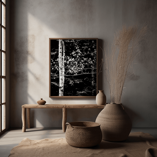 TENDER | Framed Fine Art Canvas Print