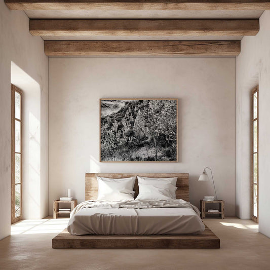 WIMMELBILD | Framed Fine Art Canvas Print