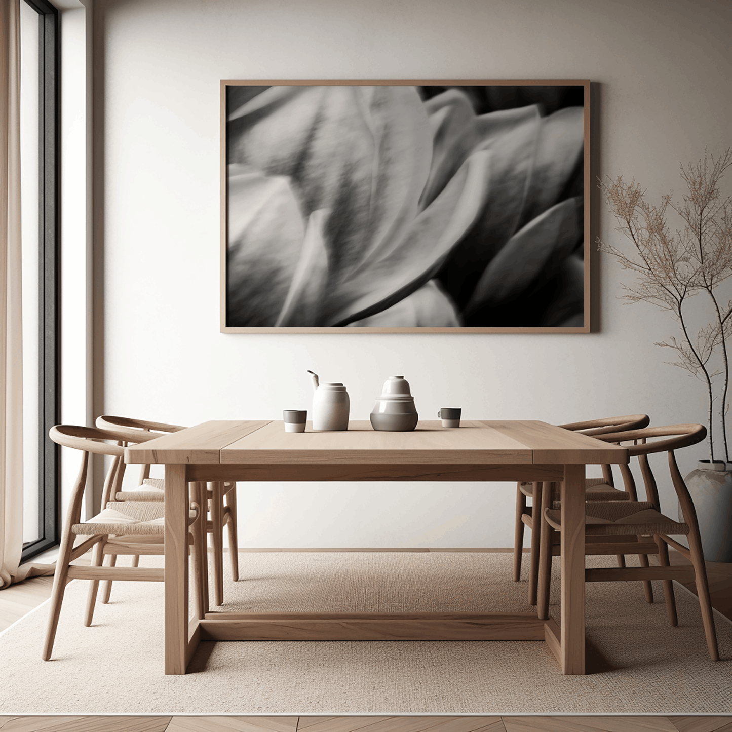 MAGNOLIA five | Modern Nature Abstract Print