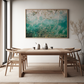 FLURRY ONE | Framed Fine Art Canvas Print