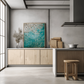 FLURRY TWO | Framed Fine Art Canvas Print