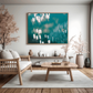 GLITTER | Framed Fine Art Canvas Print