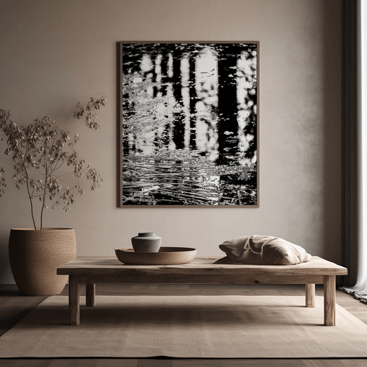 PERCEPTION | Framed Fine Art Canvas Print