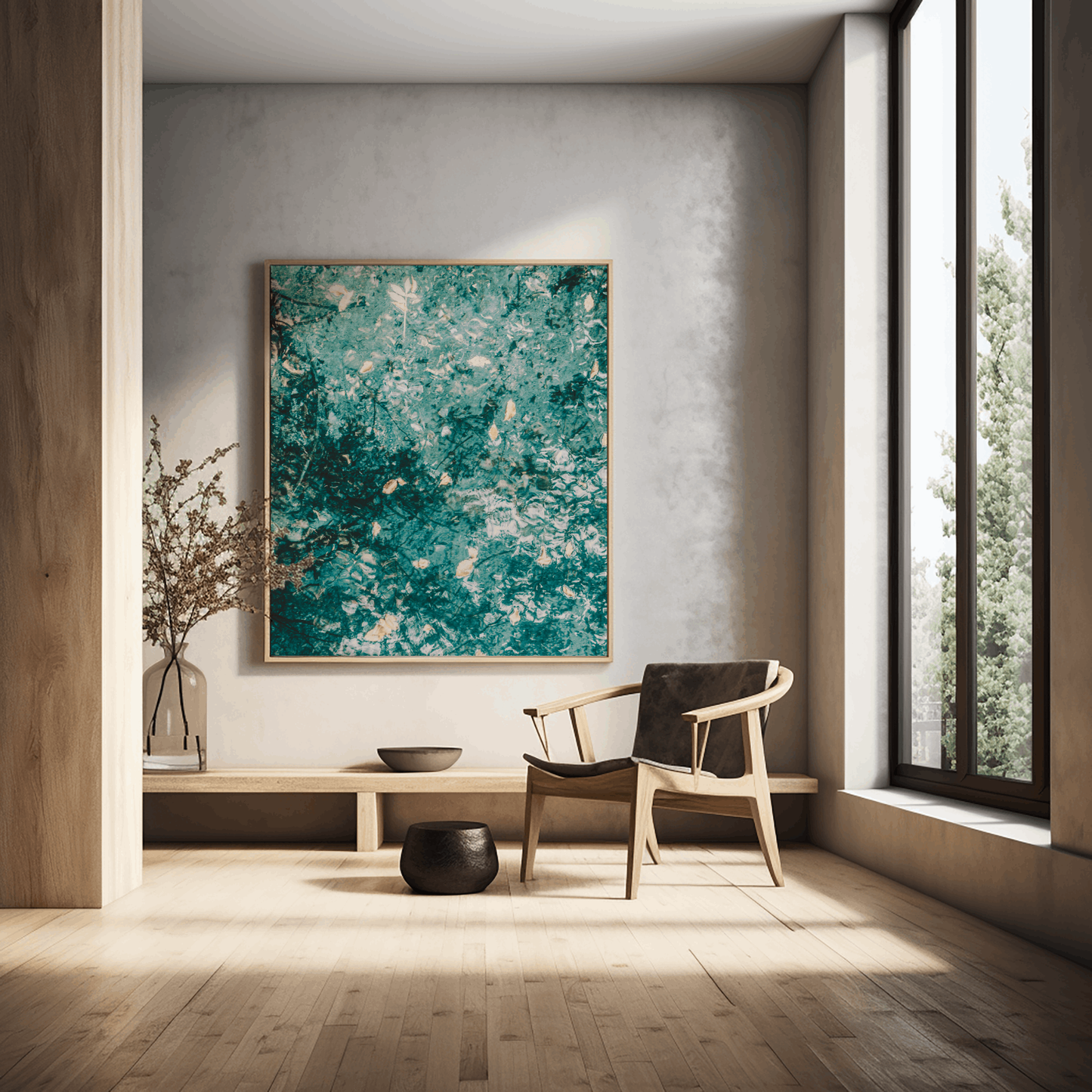 SEPTEMBER ONE | Framed Fine Art Canvas Print