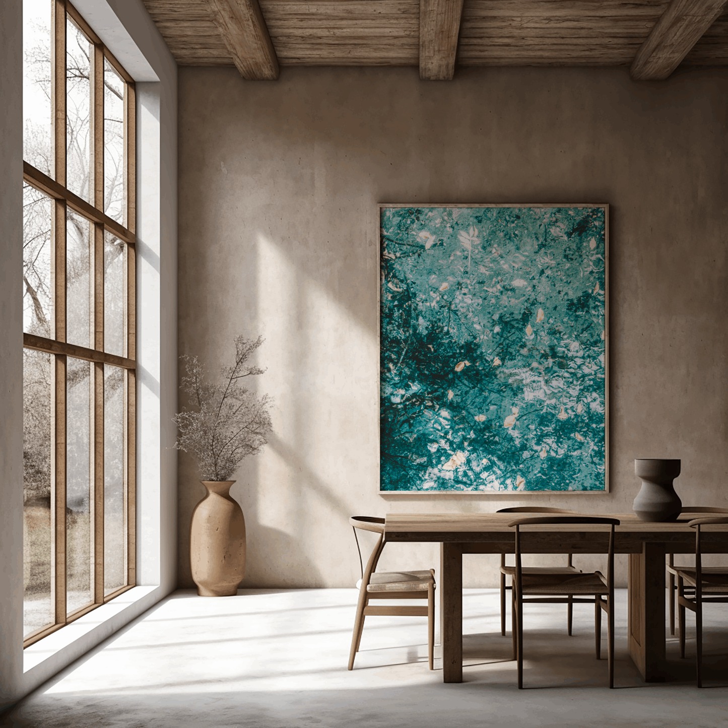 SEPTEMBER ONE | Framed Fine Art Canvas Print