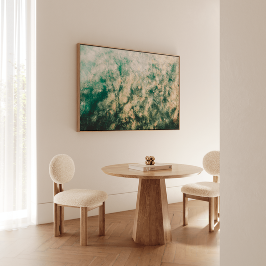 SOFT FALL | Framed Fine Art Canvas Print