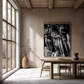 STRONG ENOUGH | Framed Fine Art Canvas Print