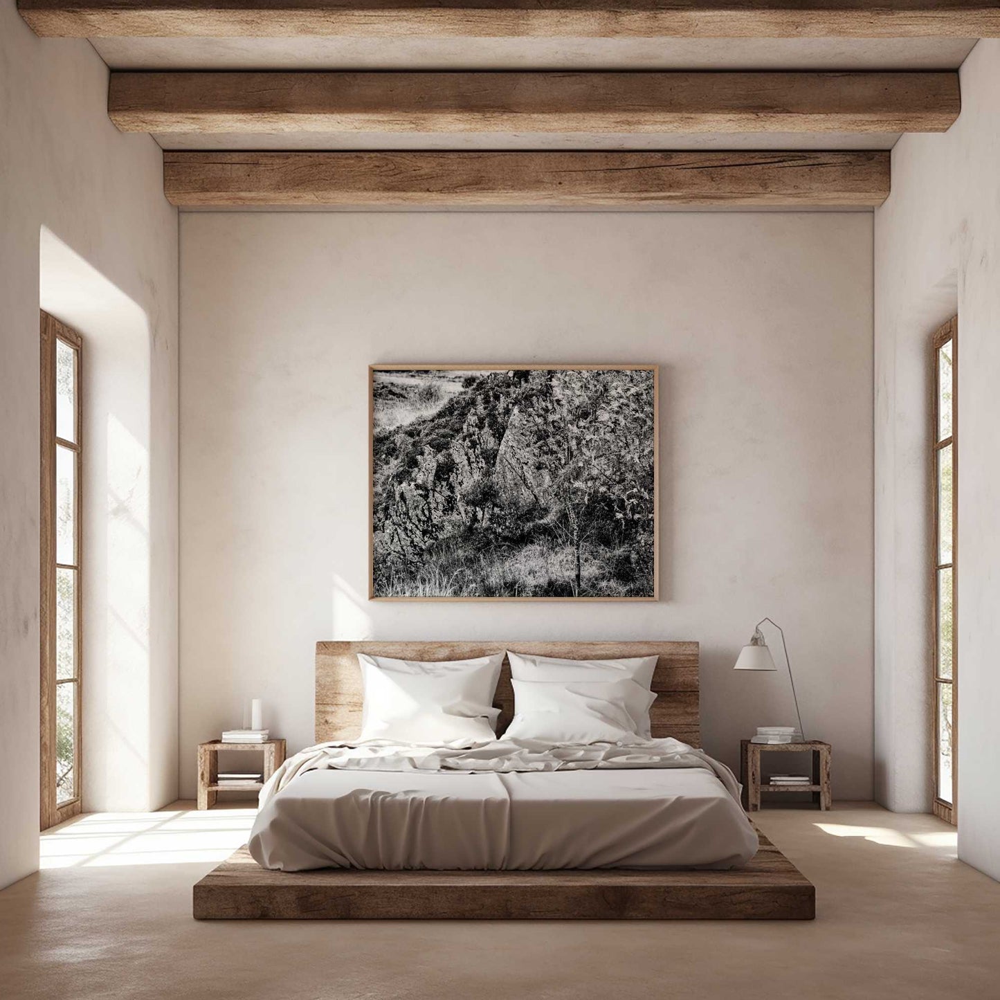 WIMMELBILD | Framed Fine Art Canvas Print