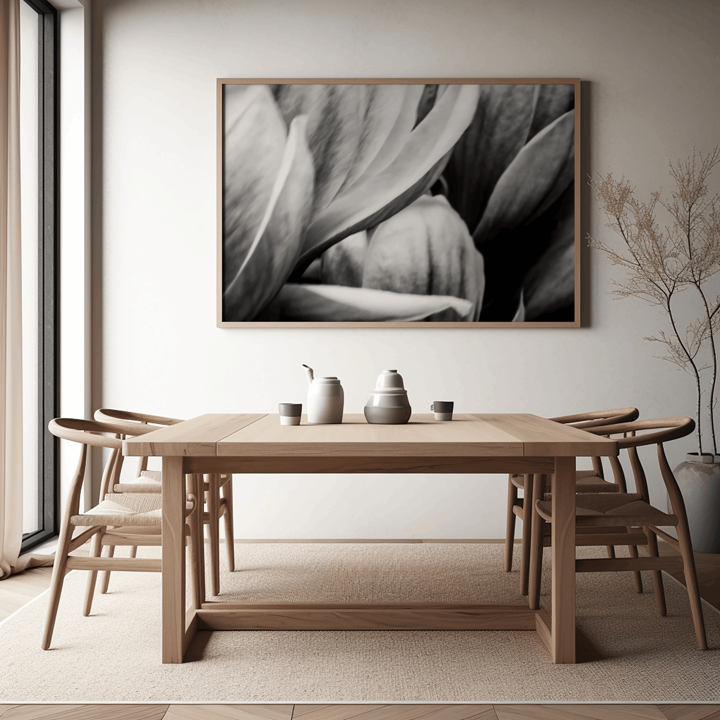 MAGNOLIA three | Modern Nature Abstract Print