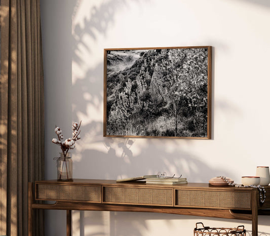 WIMMELBILD | Framed Fine Art Canvas Print