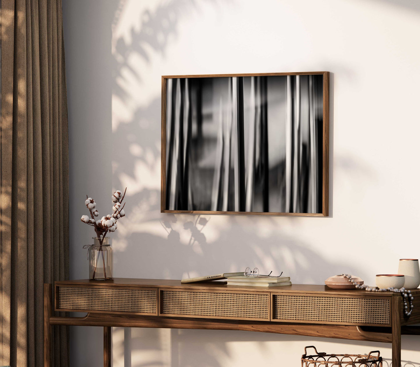 DELICATE | Framed Fine Art Canvas Print