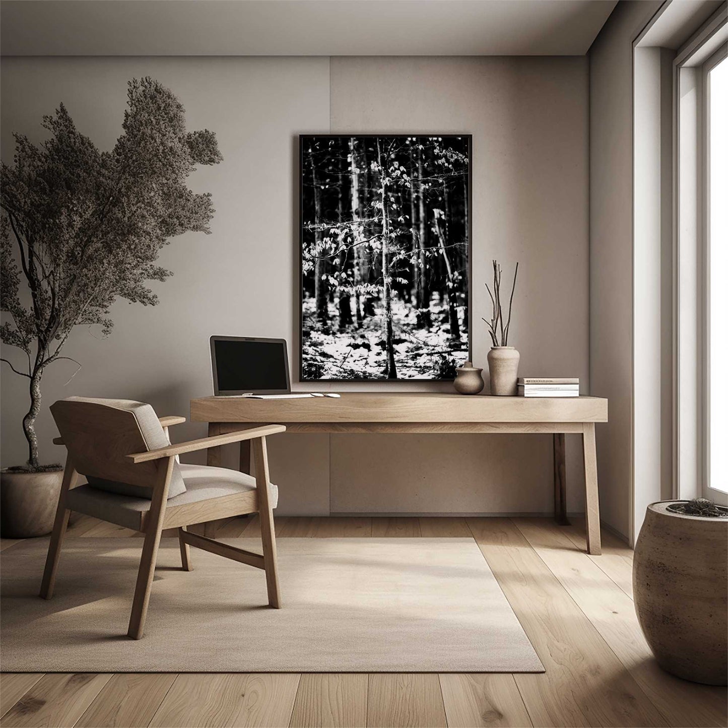 SURRENDER | Framed Fine Art Canvas Print