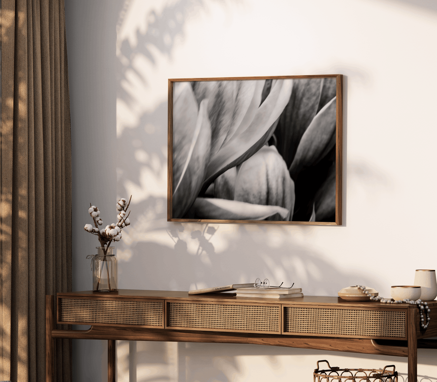 MAGNOLIA three | Modern Nature Abstract Print