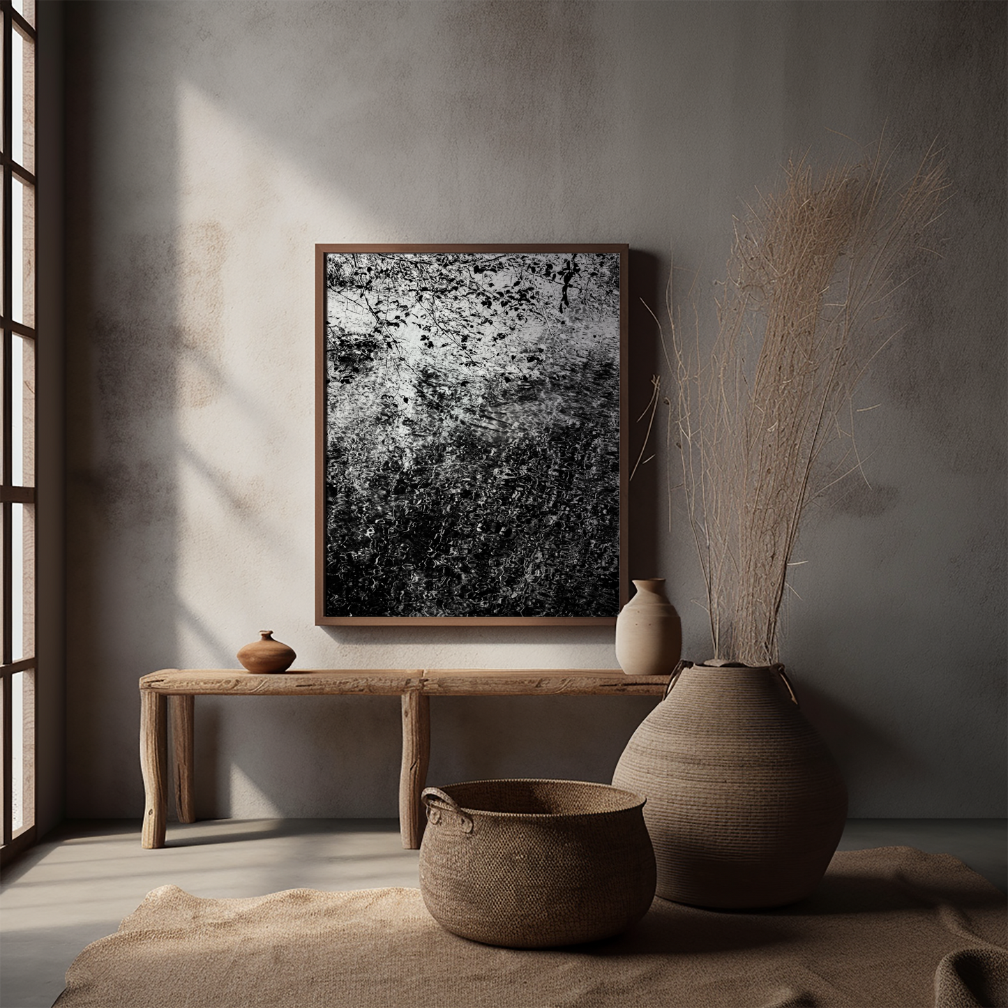 VEIL | Framed Fine Art Canvas Print